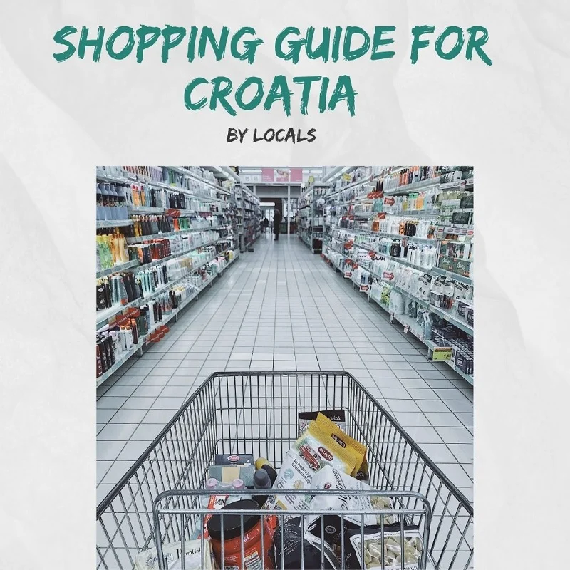 Grocery shopping in Croatia
